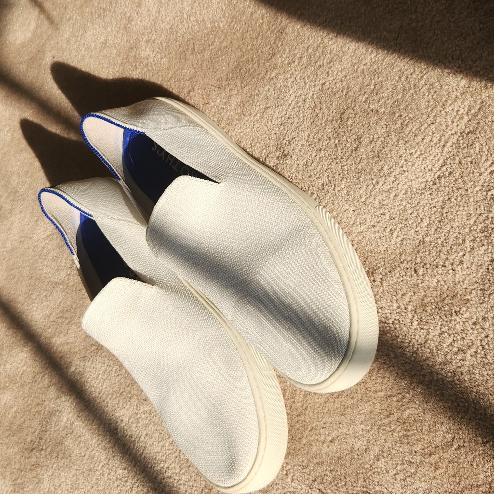 Rothschild the original white slip on sneakers